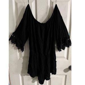 Off the shoulder romper